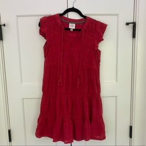 Flutter short sleeve dress